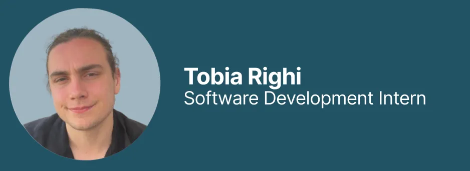 Meet the Team: Tobia Righi, Summer Intern 2024
