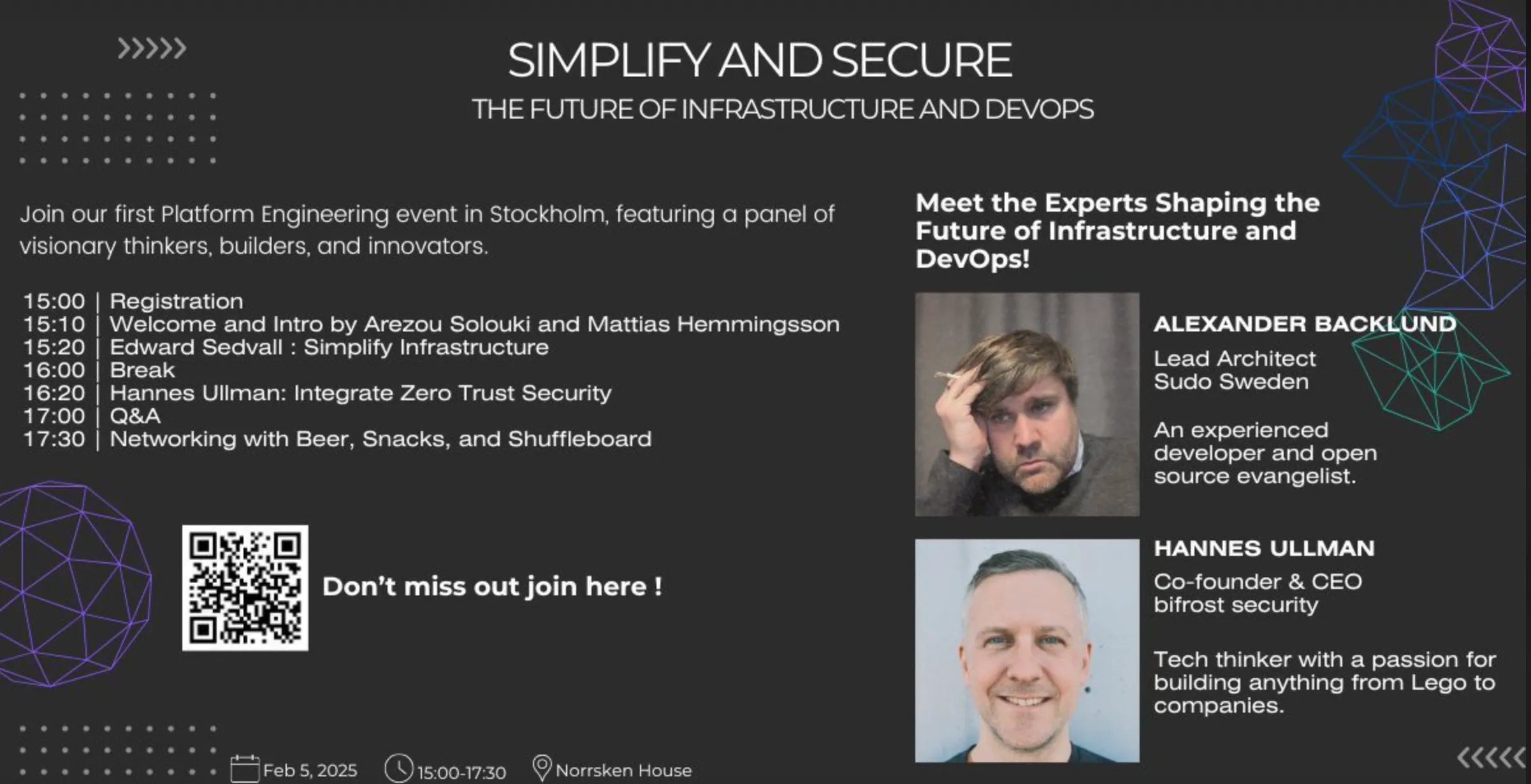 🚨 Event Alert: Secure and Simplify