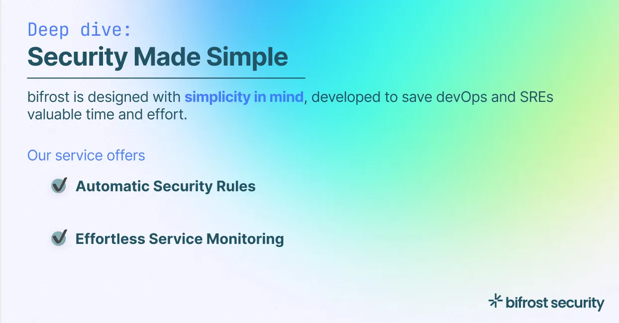 Deep dive: Security Made Simple
