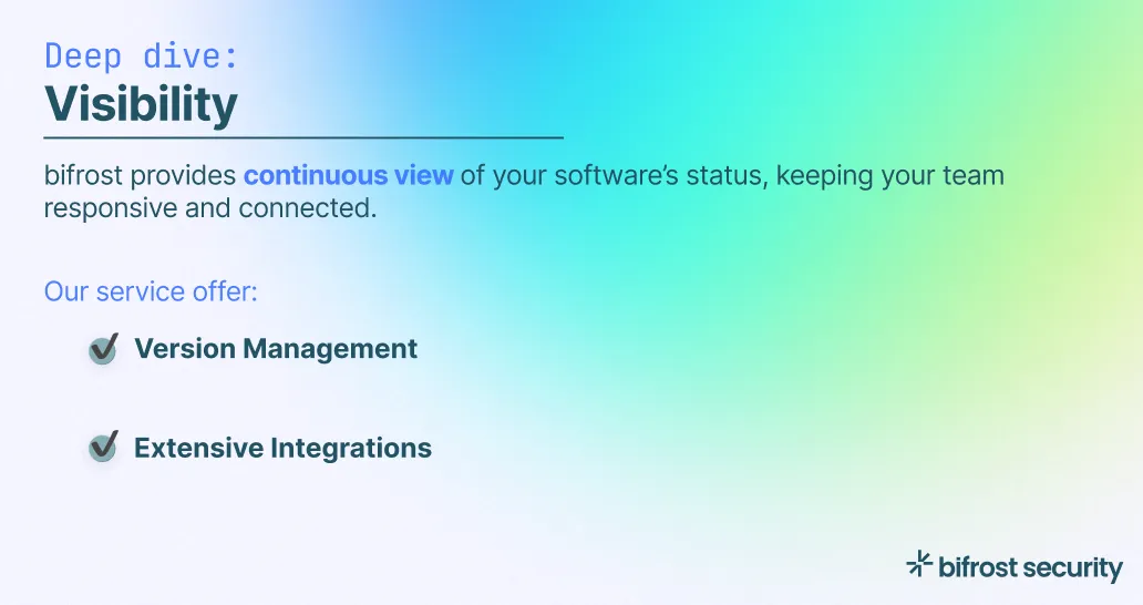 Deep Dive: Visibility
