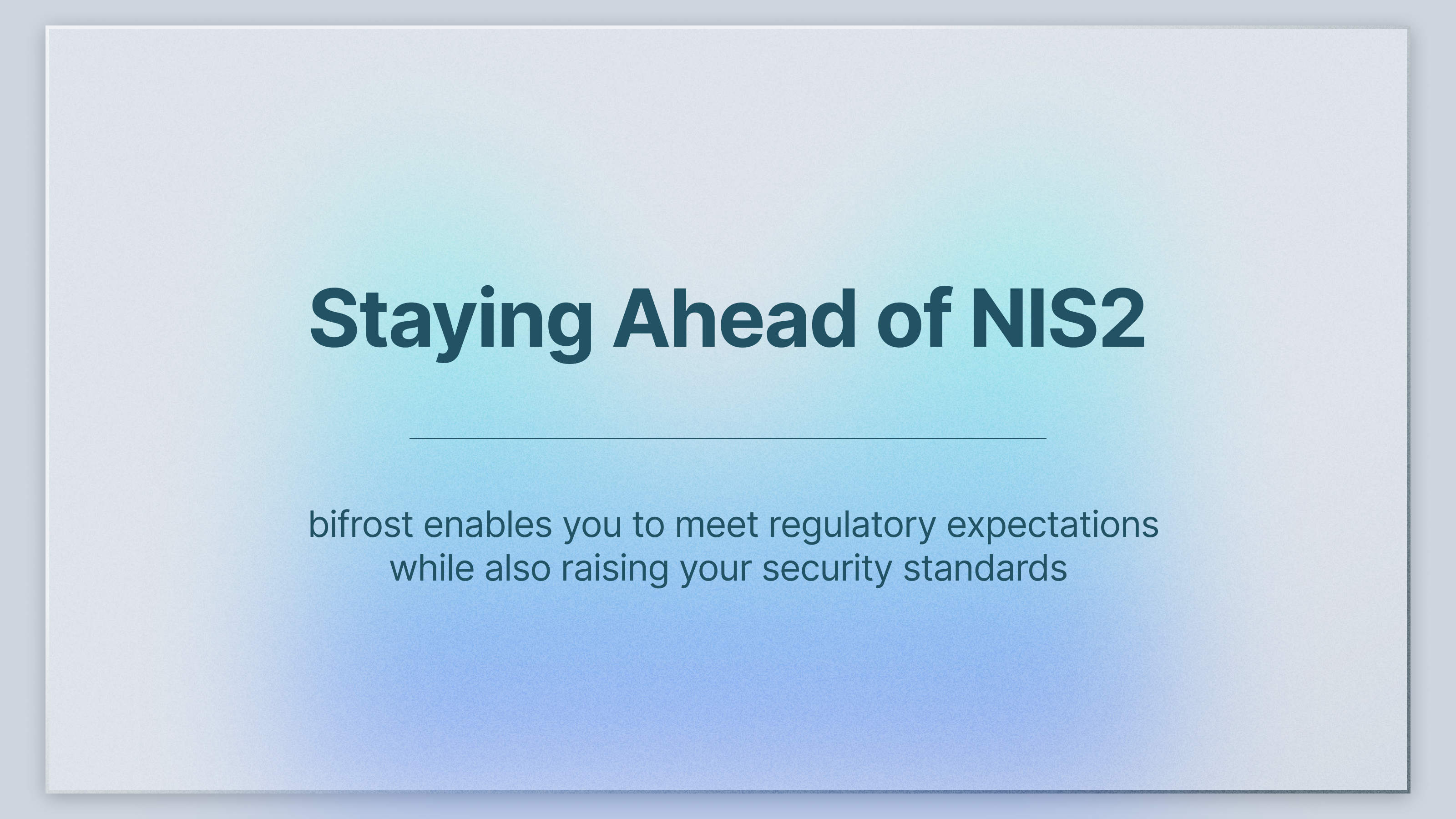 ❗️Staying ahead of NIS2❗️