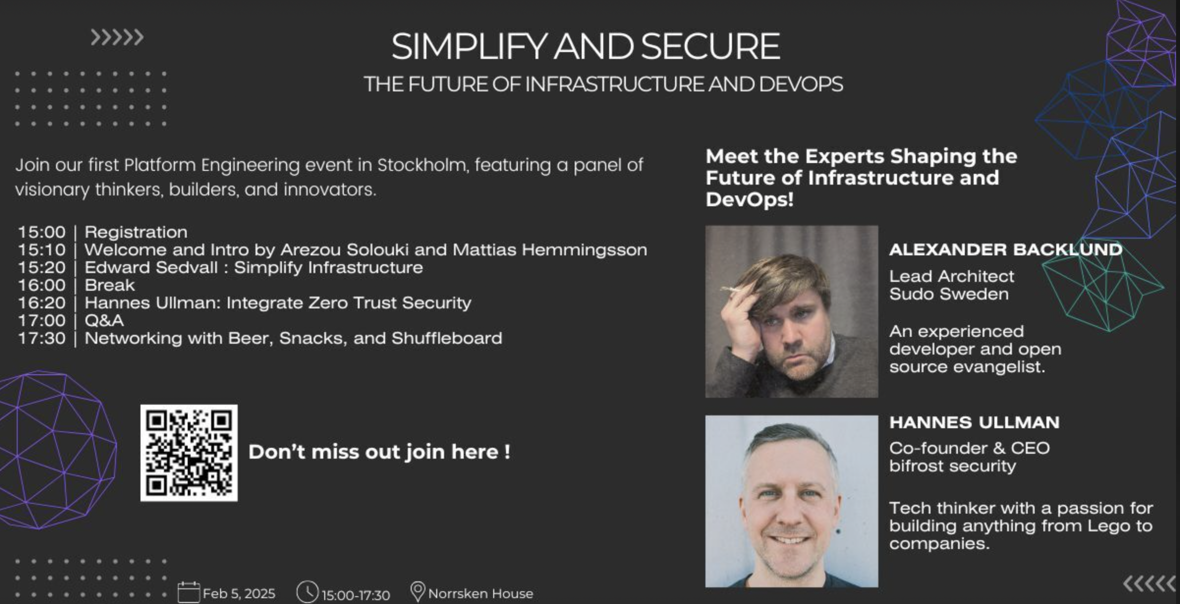 🚨 Event Alert: Secure and Simplify